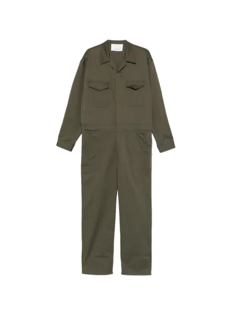 The Frankie Shop Ardea flap-pocket jumpsuit Green JLFS221314130102