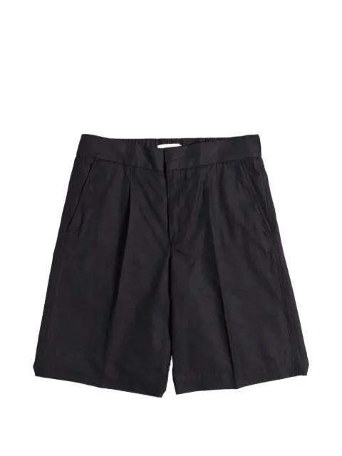 CIARAN pleated shorts Black C05OW01100