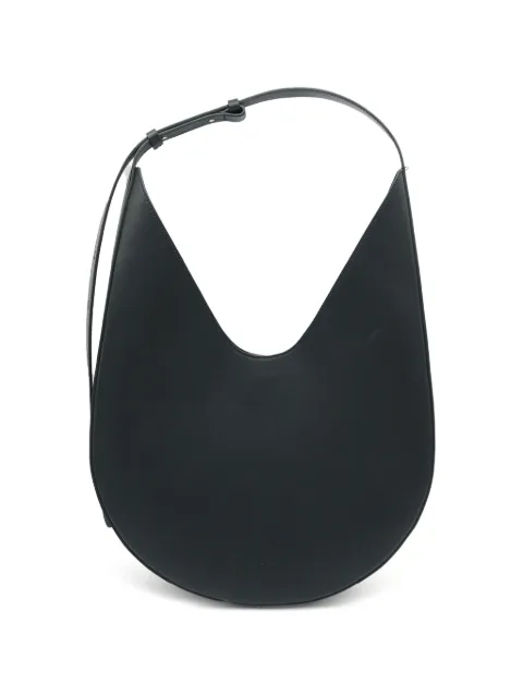 Aesther Ekme curved shoulder bag Black 03COHO100L26101