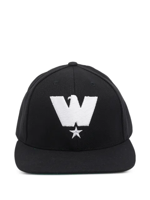 Willy Chavarria logo-embroidered baseball cap Black WCASC0078001
