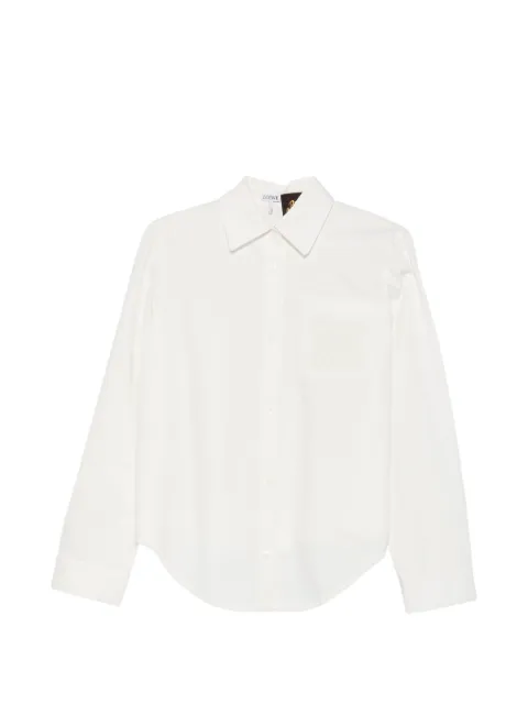 LOEWE x Paula's Ibiza anagram-embroidered shirt White S616Y1DX06