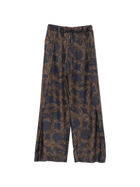 LOEWE x Paula's Ibiza anagram-print trousers Blue S616Y04XA5