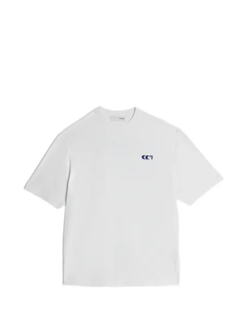 CIARAN Wave-C-print T-shirt White C05J04002