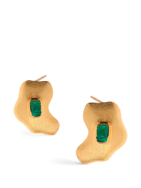 FENOMENA Muzo emerald earrings Gold MUA001