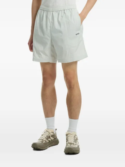 Off Duty logo-print drawstring shorts White ODS26P14722