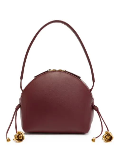 ERDEM Flora calf leather mini bag Red PF26B810186014