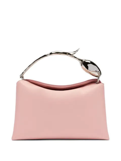 ERDEM midi Bloom leather tote bag Pink PF26B210025015S