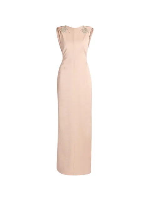 ERDEM embroidered draped maxi dress Pink PF26G6750105013