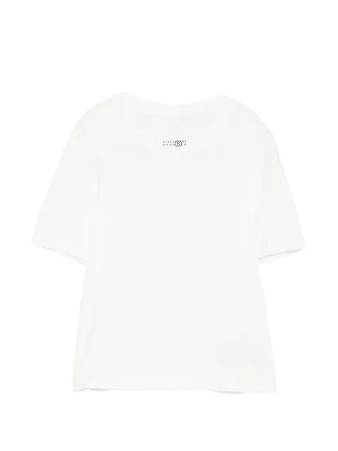 MM6 Maison Margiela logo-print T-shirt White S62GD0215M20108