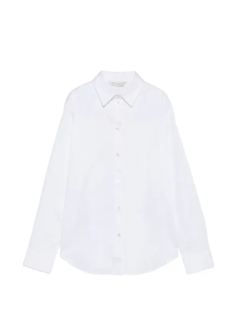 Max Mara Fiacre long-sleeve button-up shirt White 2626116037