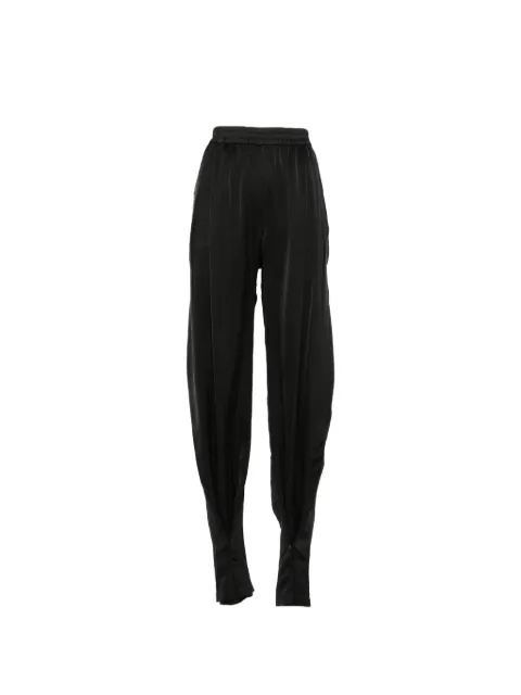 THE ANDAMANE pleated ankle-tie trousers Black T200467BTNV147