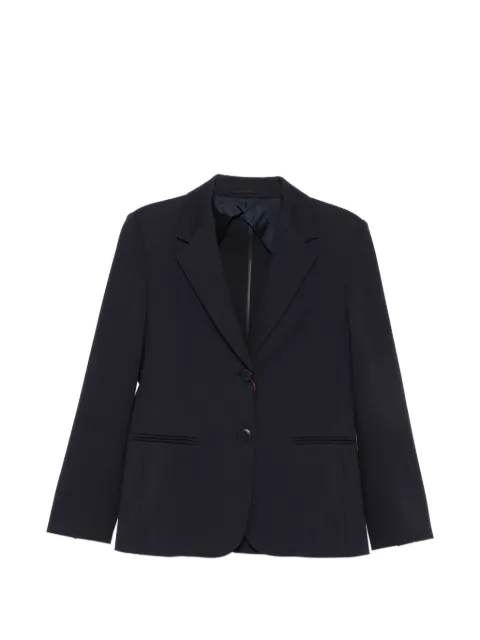 Max Mara Falesia notched-lapels single-breasted blazer Blue 2626916011600