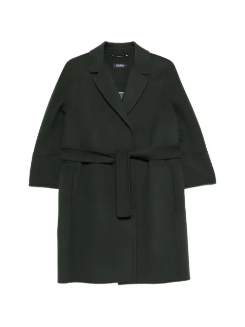 'S Max Mara Arona belted wool coat Green ARONA2629016091600018