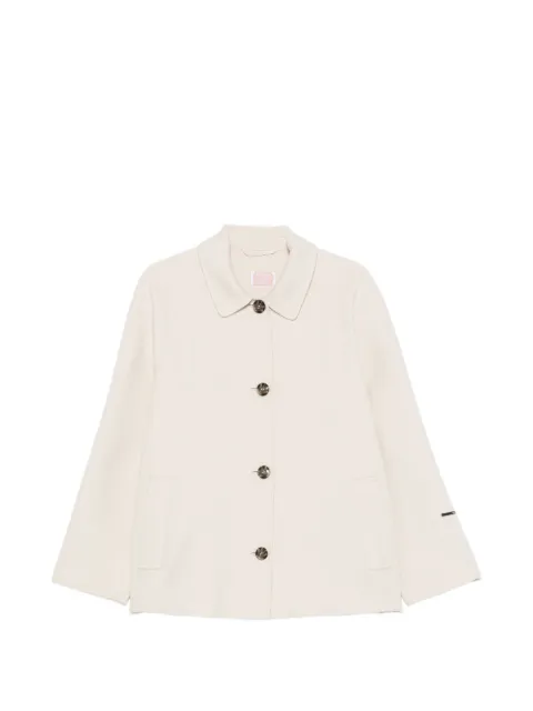 Marina Rinaldi Nnwtenzone raglan-sleeve button-front jacket Neutrals 2623086015600