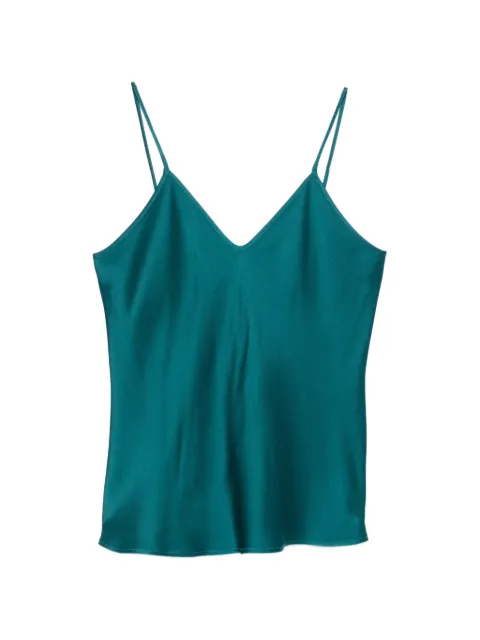 Max Mara Msecomma V-neck sleeveless top Blue 2626166033600