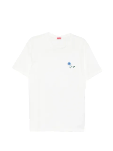 Kenzo Boke Flower embroidered T-shirt White FG65TS1624SG