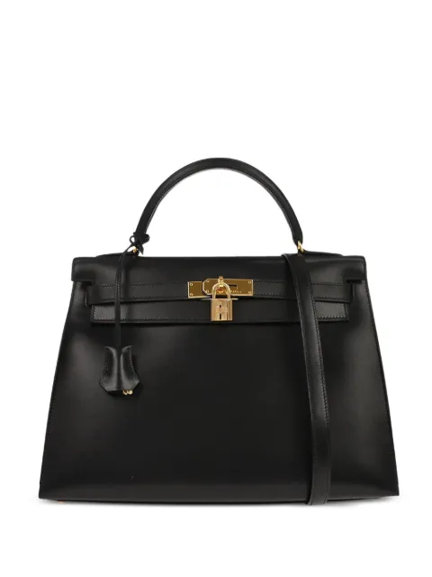 Hermès Pre-Owned 1998 32 Kelly Sellier tote bag Black 135960