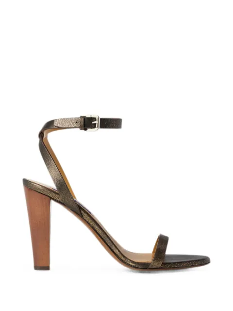 Ralph Lauren Collection Graison strappy leather sandals Gold 800P17058