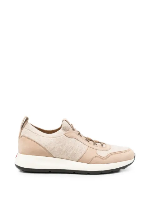 Tod's Red Dot socks sneakers in knit and suede Neutrals XXW79K0KN80VOH