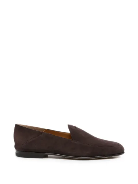 Tod's logo-detail loafers Brown XXW25M0KM30HR0