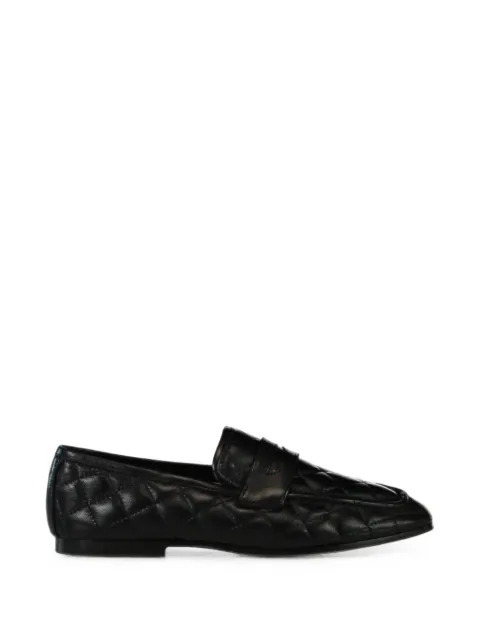 SOPHIQUE Essenziale quilted loafers Black EQUI035BLACK