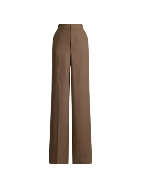 Ralph Lauren Collection Dean II palazzo pants Brown 290P24621003