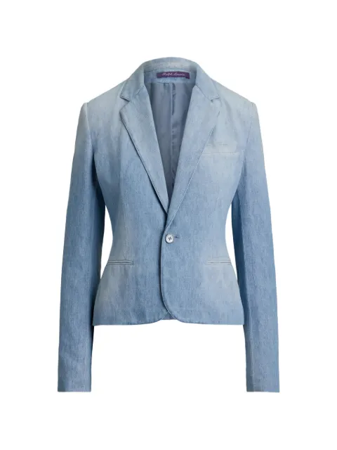 Ralph Lauren Collection Lochlan denim blazer Blue 290P21040
