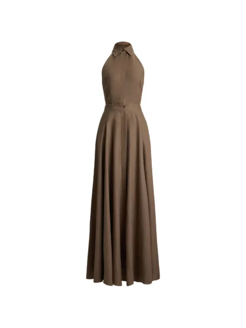 Ralph Lauren Collection Eldred maxi dress Brown 290P21026001
