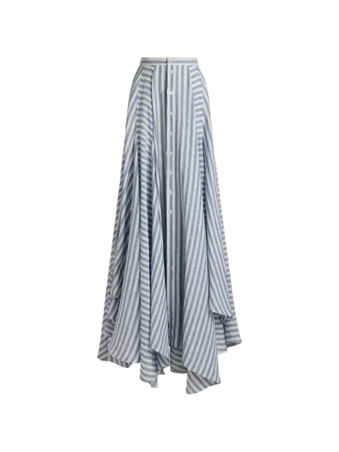 Ralph Lauren Collection Shamus maxi skirt White 290975318003