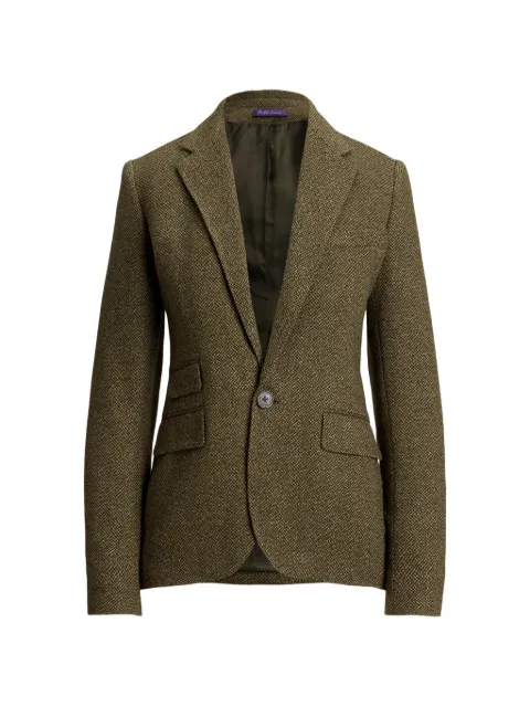 Ralph Lauren Collection Parker single-breasted blazer Green 290P21043