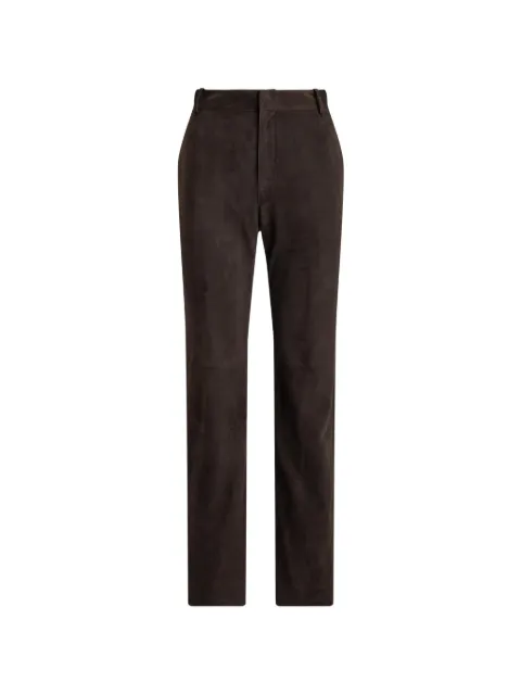 Ralph Lauren Collection Keegan suede trousers Brown 290P21098
