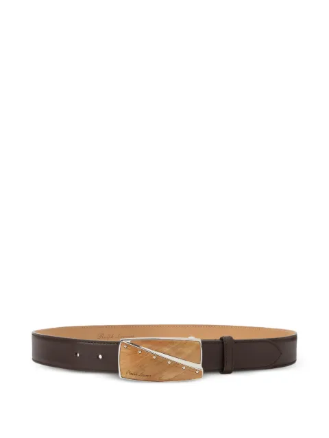 Ralph Lauren Collection leather belt Brown 408P18936