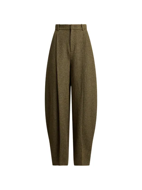 Ralph Lauren Collection Harlo broken-twill trousers Green 290P20808