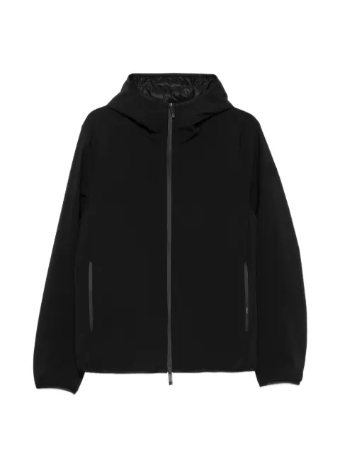 Moncler hooded zip-up jacket Black L20911A00076599IY