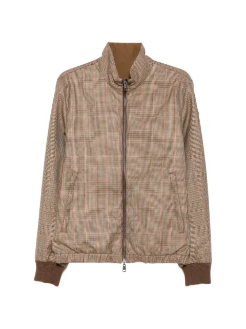 Moncler Frothive check-pattern jacket Brown L20911A00065599OD