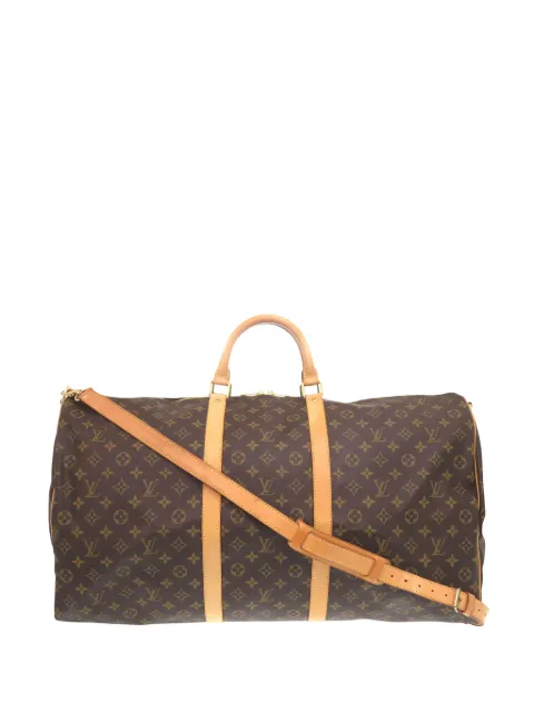 Louis Vuitton Pre-Owned 2006 Monogram Keepall Bandouliere 60 travel bag Brown JEO0WIJYZ7XNHKQ4