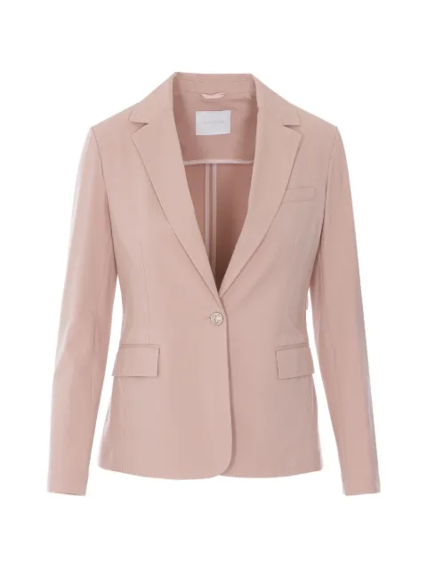 Circolo 1901 single-breasted peak-lapels blazer Pink FD38661362