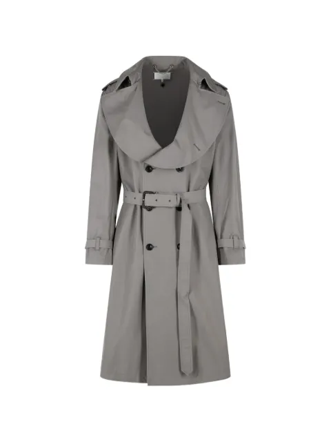 Maison Margiela double-breasted trench coat Grey S67AH0060S76767