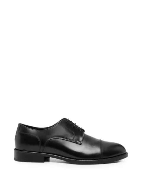 VELA SHOP leather derby shoes Black CL03931MR