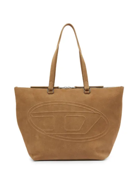 Diesel 1DR Dome debossed-logo tote bag Neutrals X10784P9026