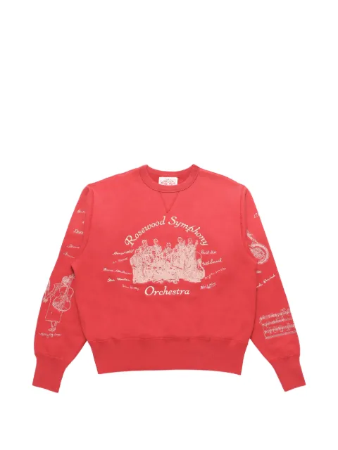 Samuel Zelig Orchestra sweatshirt Red ORCSS262FT