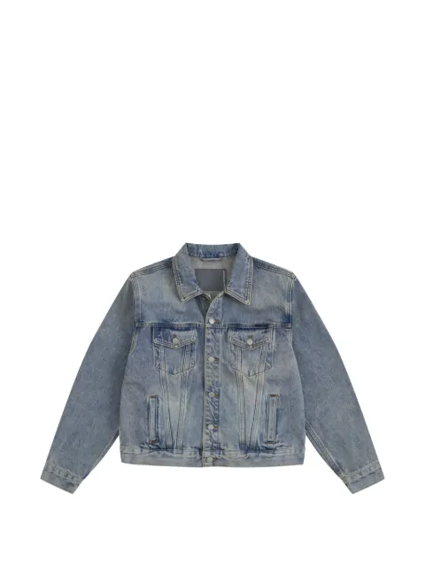 GOSHA RUBCHINSKIY straight-fit denim jacket Blue DJT0101MEDIUMOVERDYED