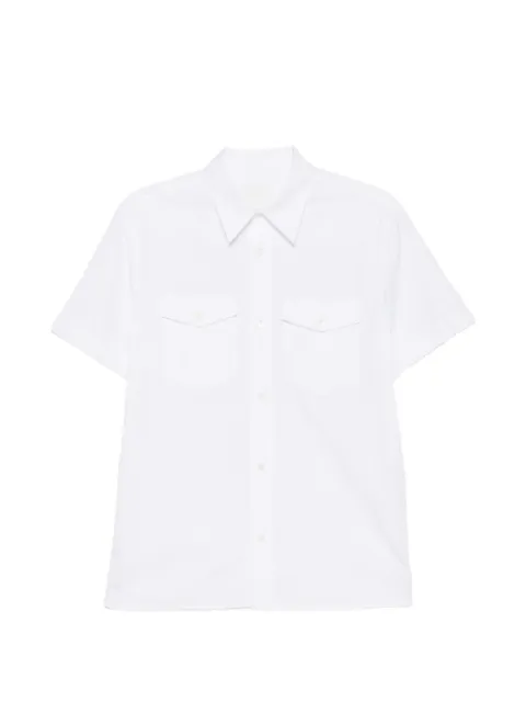 A.P.C. Milesa short-sleeve flap-pocket shirt White COHLEF12664