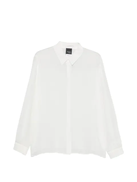 Marina Rinaldi long-sleeve buttoned shirt White 2623116051600