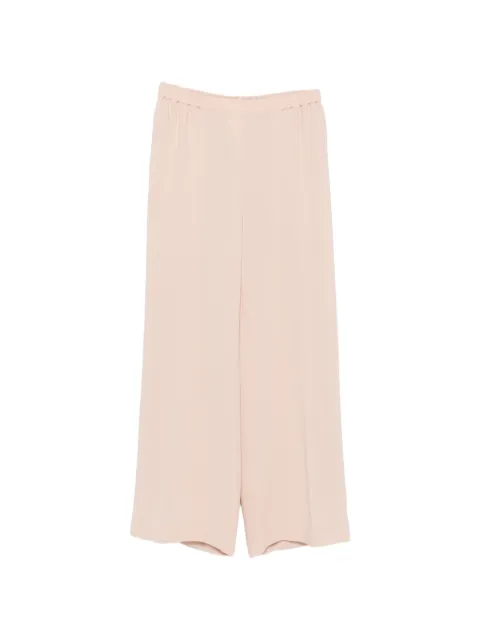Marina Rinaldi Gamba elasticated-waistband palazzo pants Pink 2627136116600