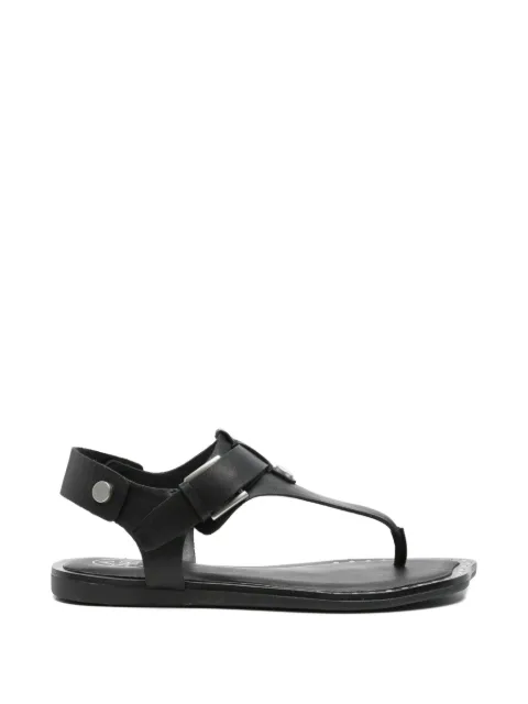 Ash stud-embellished leather sandals Black GLAM02