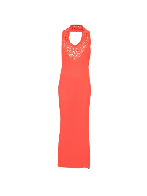 Jean Paul Gaultier Pre-Owned 2000s sequin-embellished maxi dress Red JG350BCW