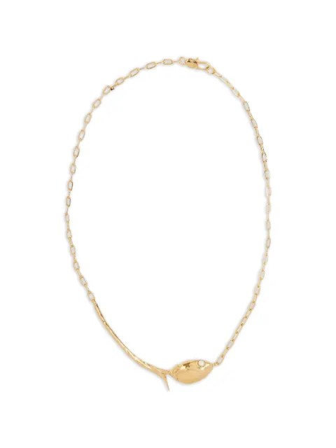 ERDEM Bloom floral-pendant necklace Gold PF26JE2800028003