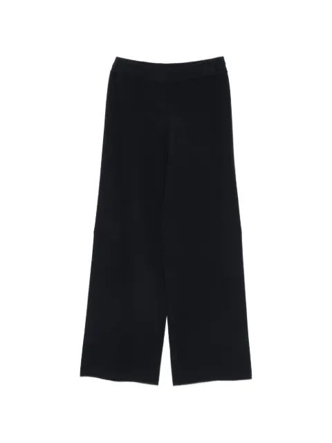 Max Mara Rotondo elasticated-waistband wide-leg trousers Black 2626786107
