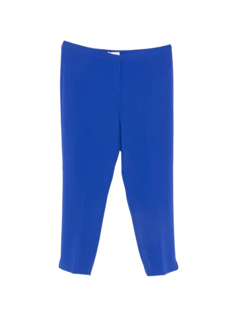 Marina Rinaldi Raggioxnew elasticated-waistband slim-fit trousers Blue 2627136016600
